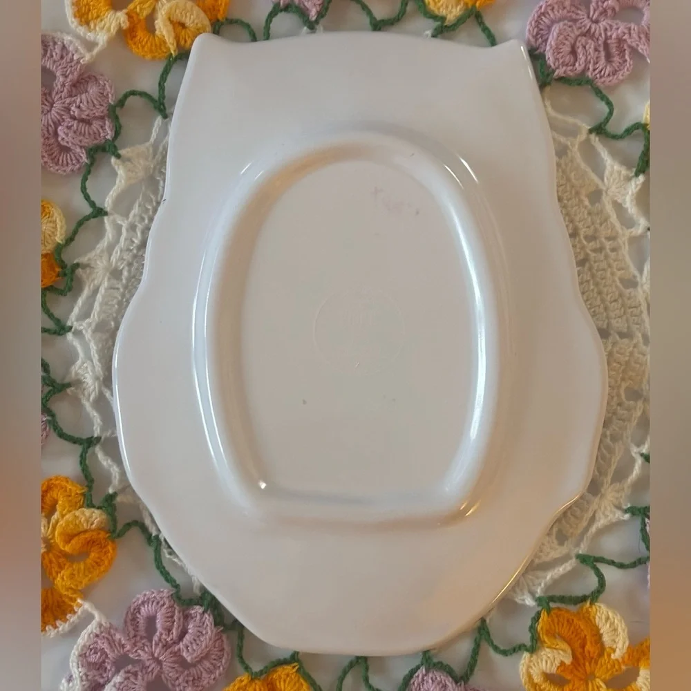 Pier 1 Brown Owl Serveware Melamine tray- 7 X 9 inches Excellent condition